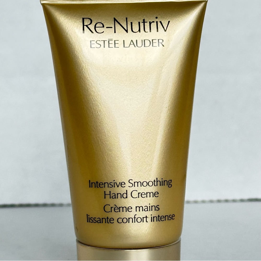 Estée Lauder Re-Nutriv Intensive Smoothing Hand Creme 1oz Travel Size 80% Full - Picture 2 of 7